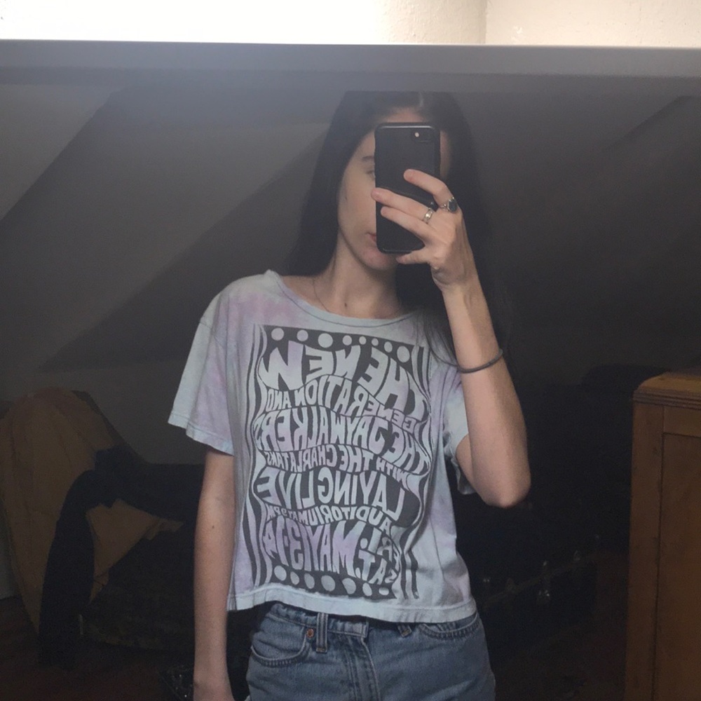 Psychedelic Tie Dye Graphic Tee